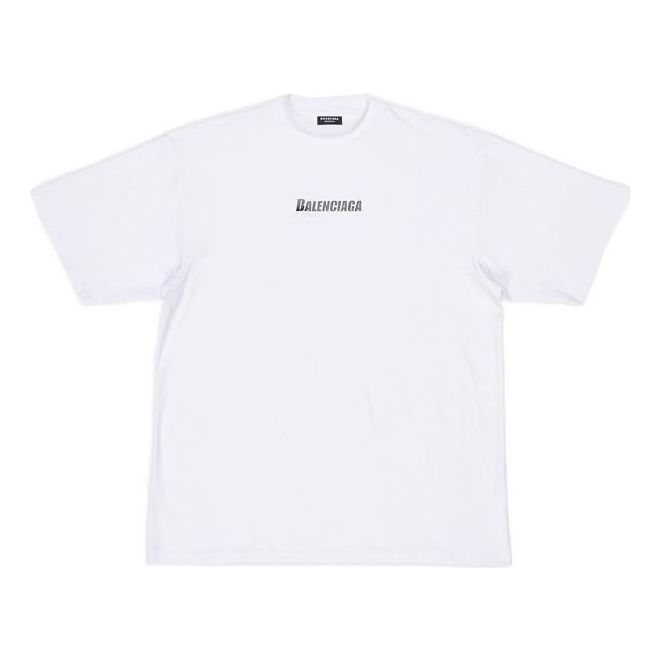 Тениска Balenciaga Balenciaga Swim T-Shirt Бяло | 6570274B8B59000, 0