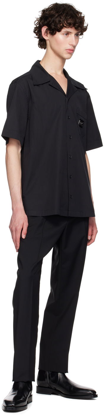 Риза Dolce & Gabbana White Patch Pocket Shirt Бяло | G5JH9TGF855, 3