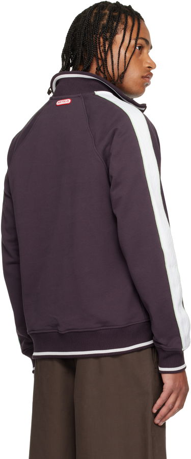 Суитчър Casablanca Quarter Zip Laurel Sweatshirt Лилаво | M-AW25-JTP-419-01, 2