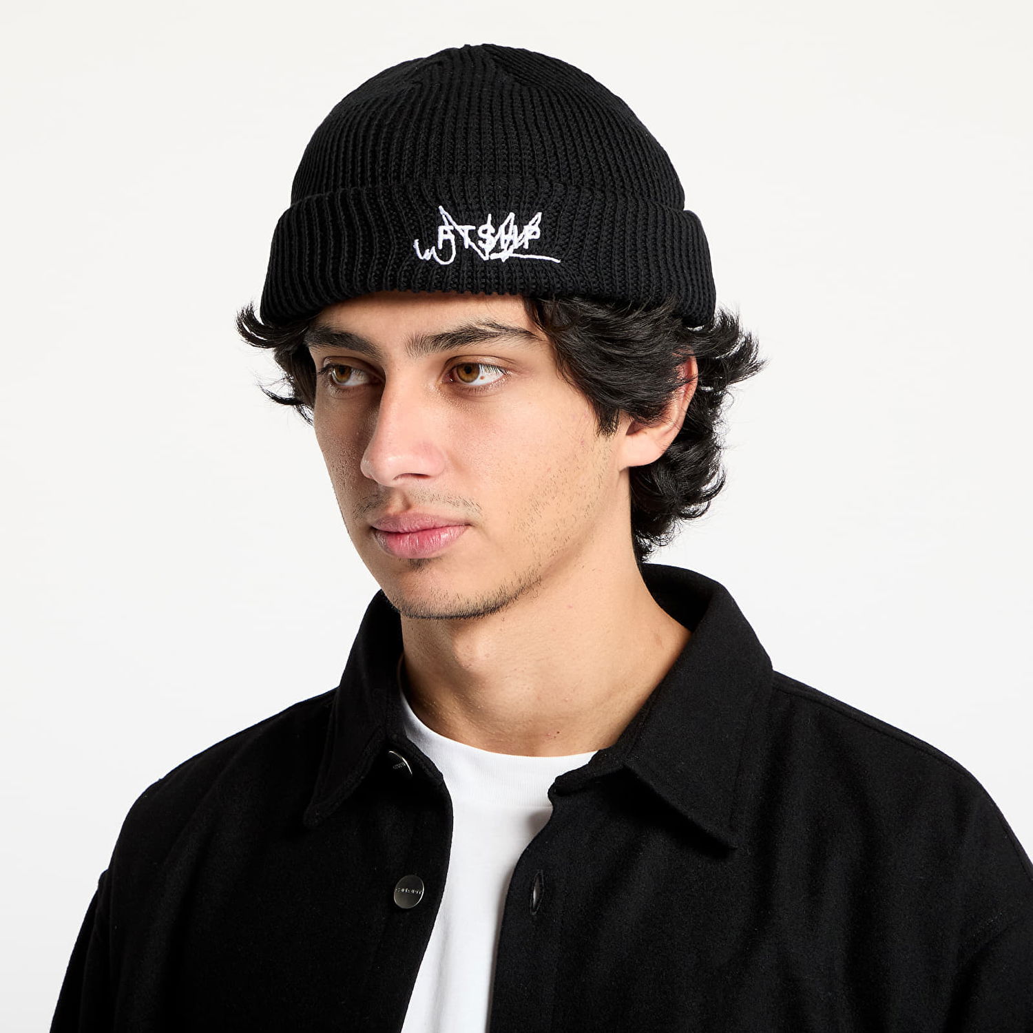 Шапка Footshop Black Everyday Beanie Черно | FTSHP_458, 0