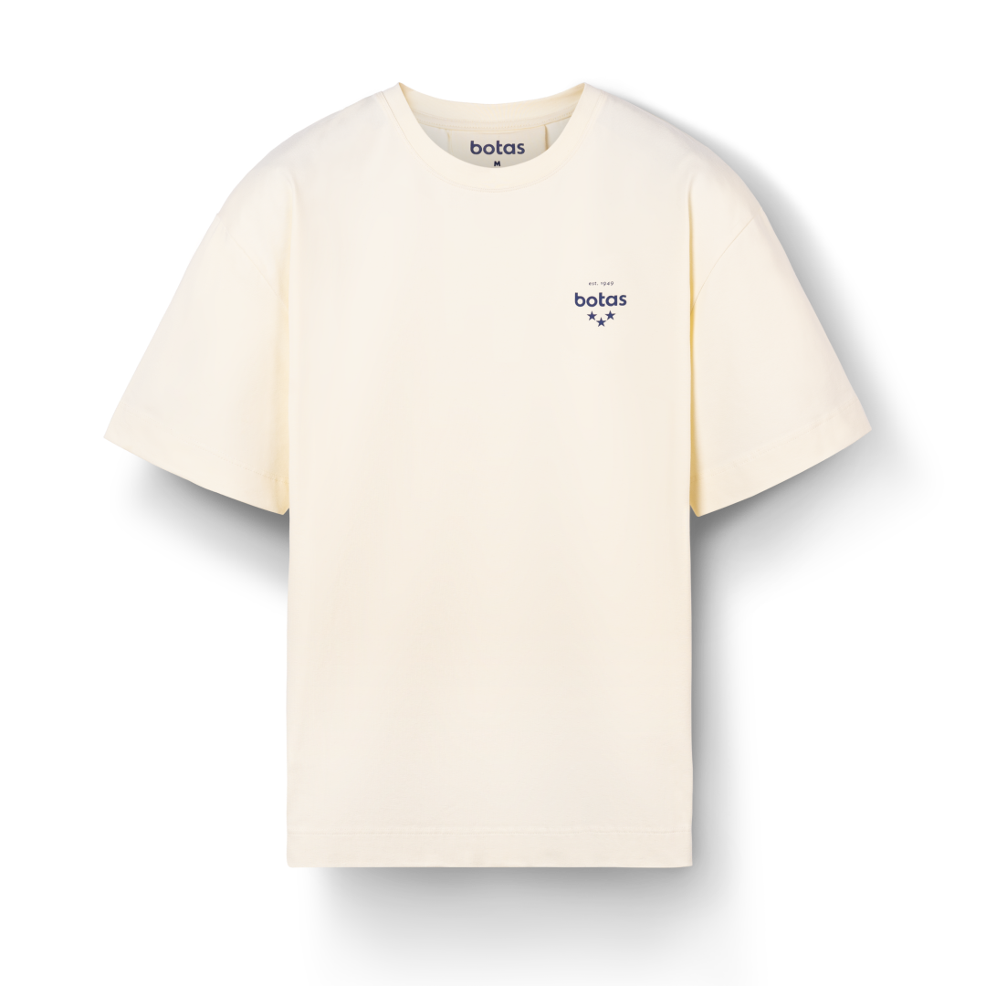 Тениска Vasky Botas Club Off-White Бежово | A-1246-007, 0