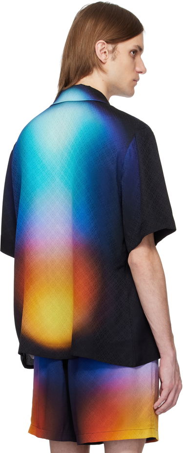 Риза Casablanca Casablanca Gradient Silk Resort Shirt Многоцветен | U-MS25-SH-003-02, 2