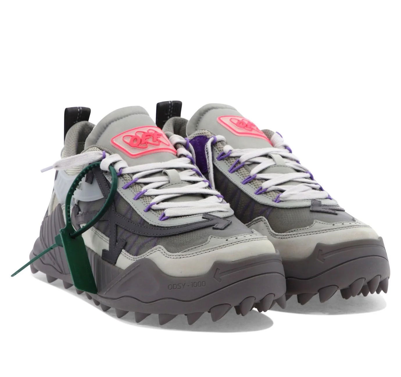 Кецове и обувки Off-White Odsy-1000 Сиво | OMIA139S22FAB0010909, 1