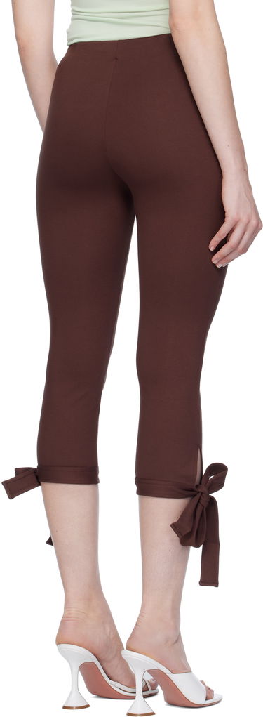 Клинове Miaou Miaou Emma Capri Short Leggings Кафяво | 1052PONCHO, 2