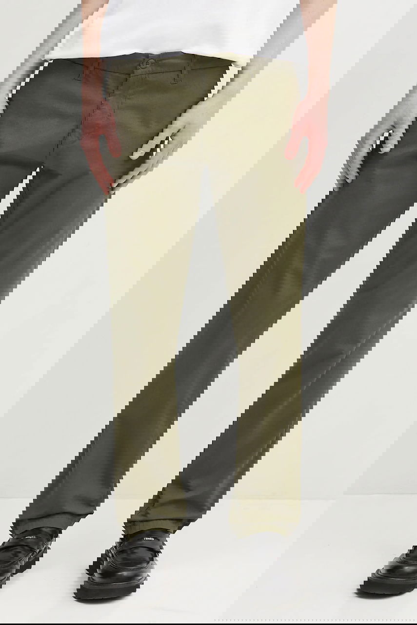 Панталони Carhartt WIP Chinos Sid Pant Зелено | I027955.4102, 0