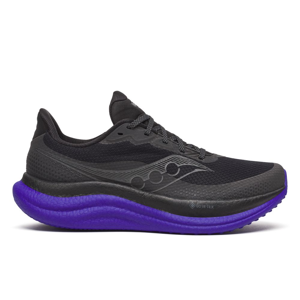 Кецове и обувки Saucony Triumph 23 GTX Черно | S21025-01, 0