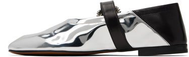 Pокля Wales Bonner Wales Bonner Glide Ballerina Flats Металик | WBW43010B, 2