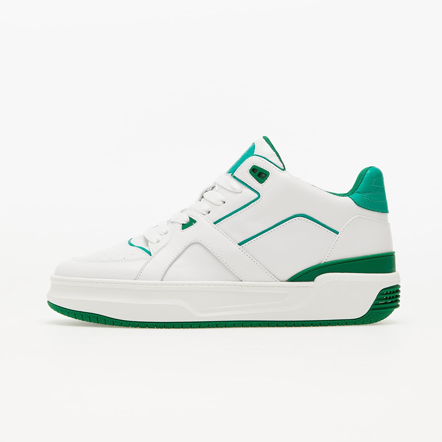 Кецове и обувки Just Don Just Don Courtside Low JD3 White/ Green Бяло | 31JUSQ03 218550, 0