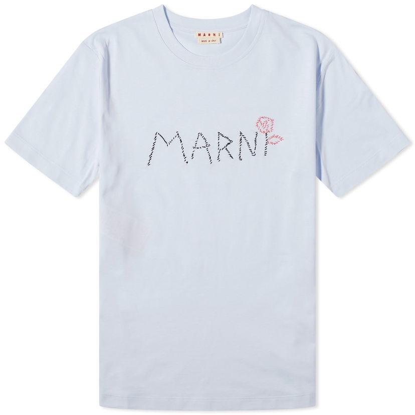 Тениска Marni T-Shirt Сиво | THJE0293S0-00B21