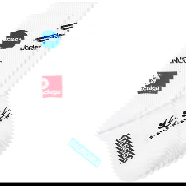Чорапи Balenciaga League Socks Бяло | 767035-4D7B4-9000, 0