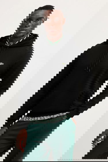 Суитчър Lacoste Lacoste Men's Hoodie Черно | SH9839, 0