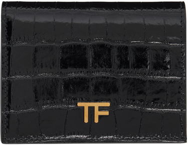 Портфейл Tom Ford Tom Ford Croc Bifold Wallet Черно | S0431-LCL150G, 0