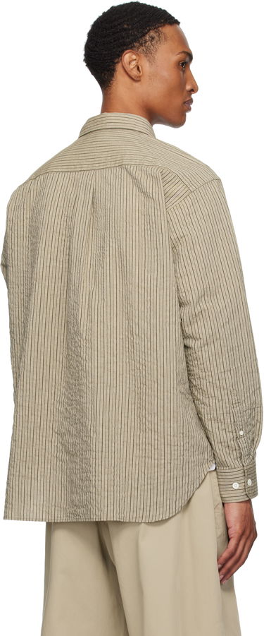 Риза NORSE PROJECTS Norse Projects Oversized Striped Shirt Бежово | N40-0828, 2
