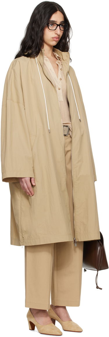 Ветровка TOTEME TOTEME Windbreaker Hooded Coat Тъмно синьо | 252-WRO0172-FB0367, 4