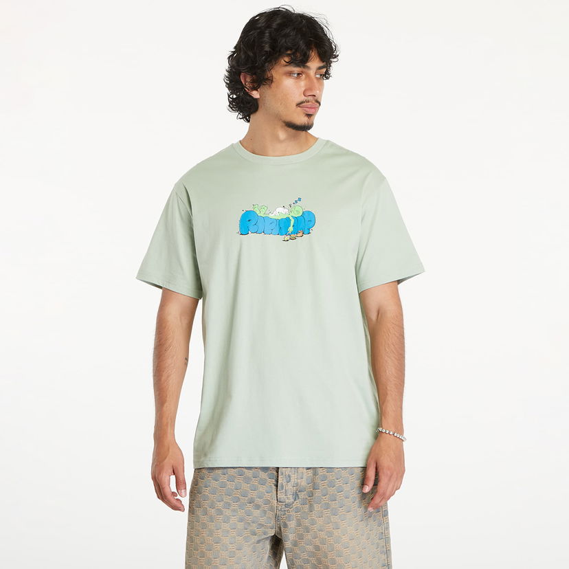 Тениска RIPNDIP Sleepy Short Sleeve Tee Sage Зелено | RNDSUM24141