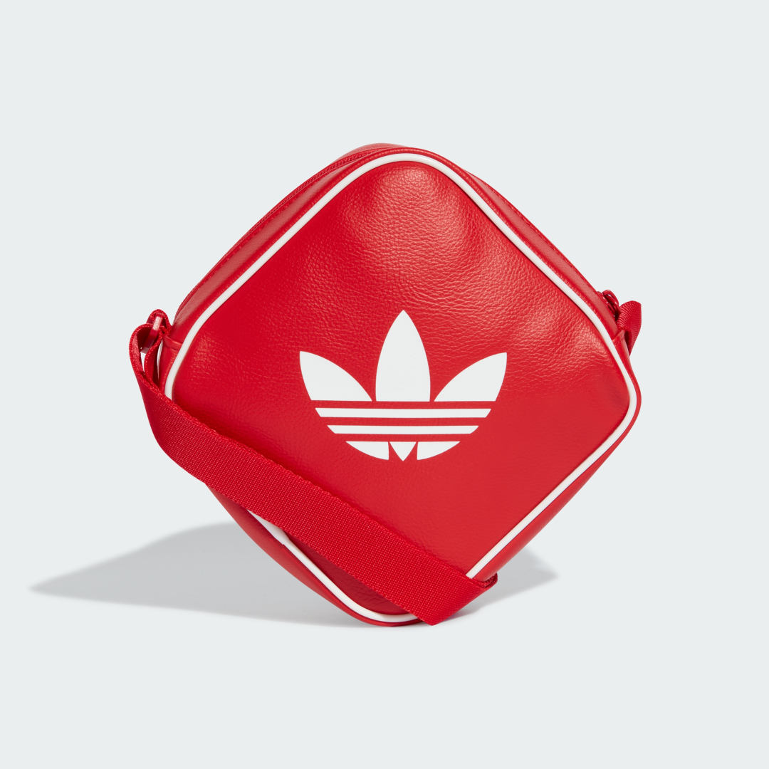 Чанта през рамо adidas Performance Adicolor Classic Diamond Mini Bag Червено | JD5549, 0