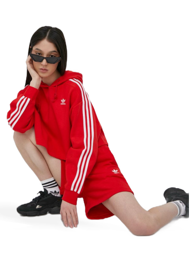 Суитчър adidas Originals Adicolor Hoodie Червено | HC2017