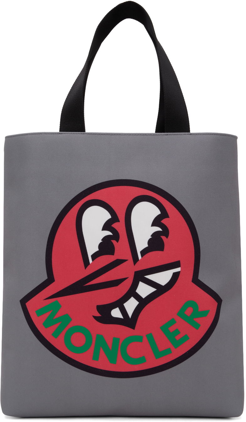 Голяма пазарска чанта Moncler AQ Tote Bag Сиво | I109A5D00003M2934, 0