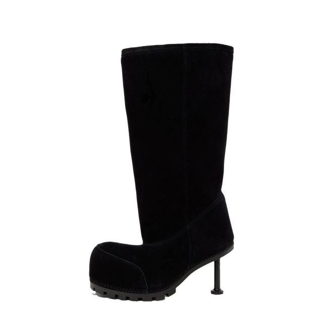 Suede High Heel Boots