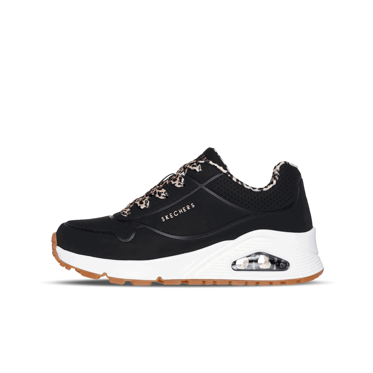 Кецове и обувки Skechers UNO GEN1 - LEOPARD CHIC Черно | 310561L-BKLD, 0