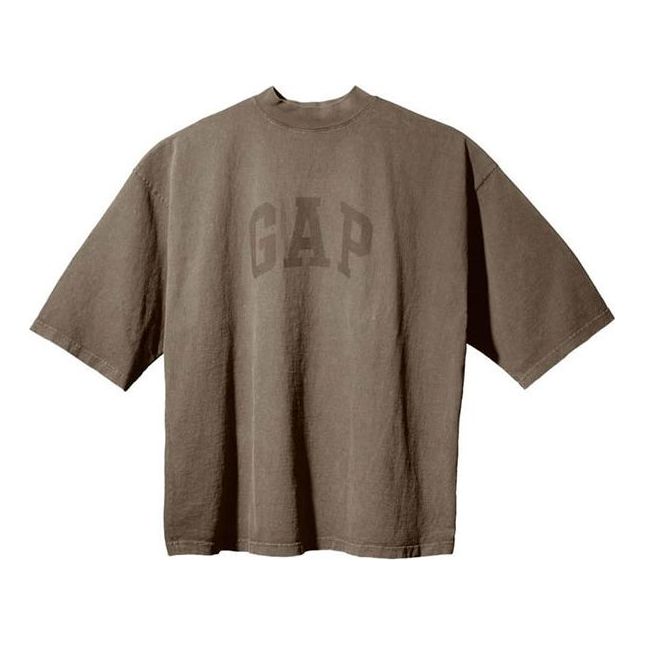 Тениска GAP Yeezy Gap Engineered by Balenciaga 3/4 Sleeve Tee Кафяво | YEEZY-SS22-011, 0