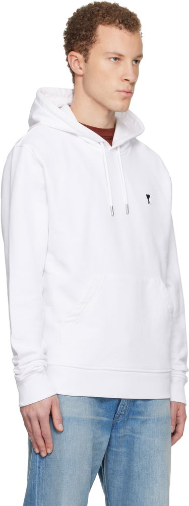 Суитчър AMI Cotton Ami De Coeur Hoodie Сиво | E25HSW764.730, 4
