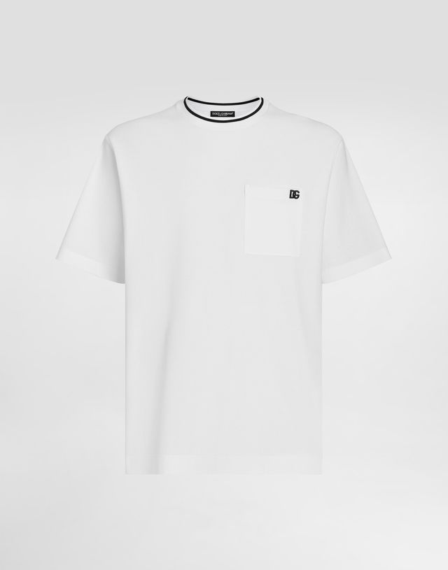 Dolce & Gabbana Piqué Pocket T-Shirt