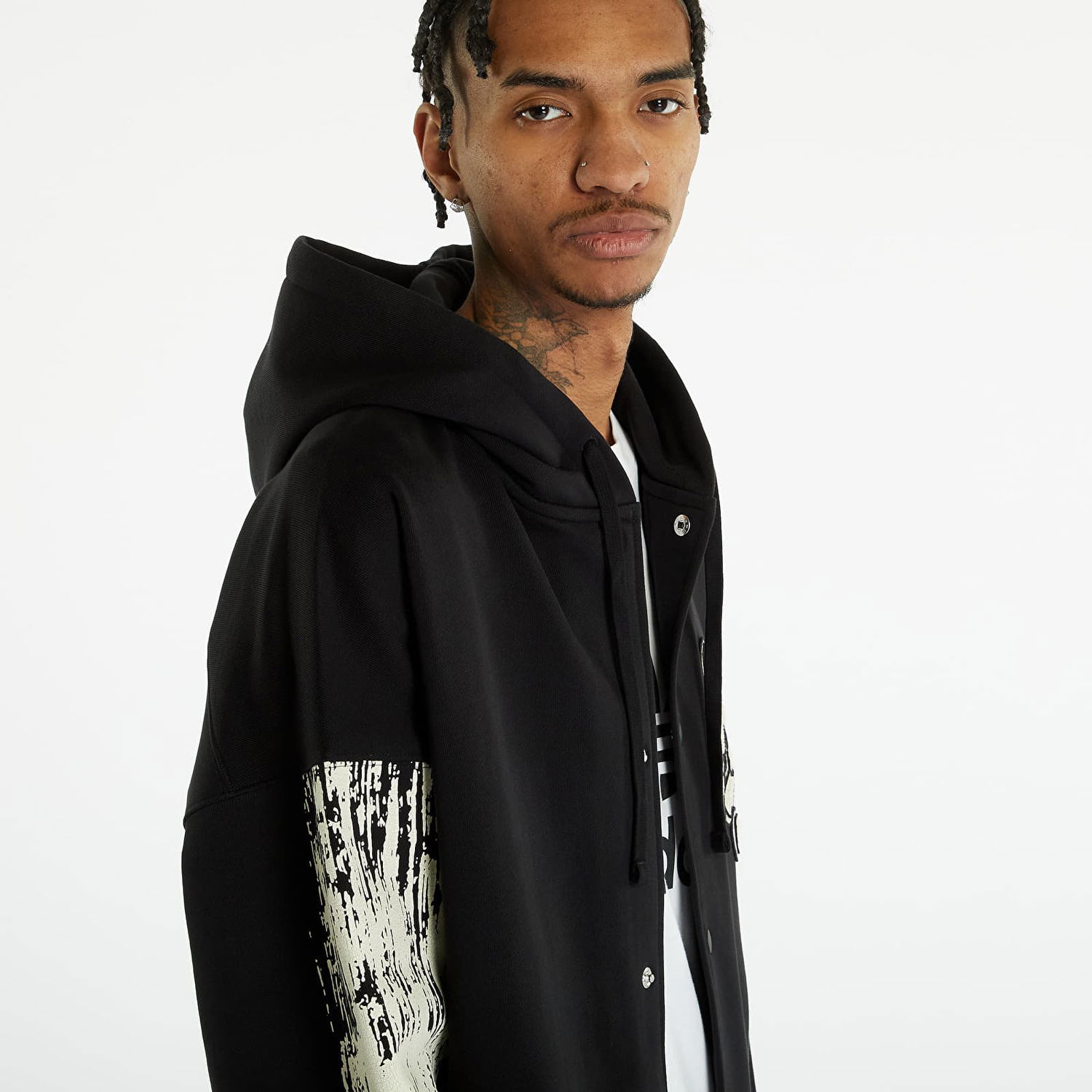 Суитчър Y-3 Graphic Logo French Terry Hoodie Черно | H44810, 0
