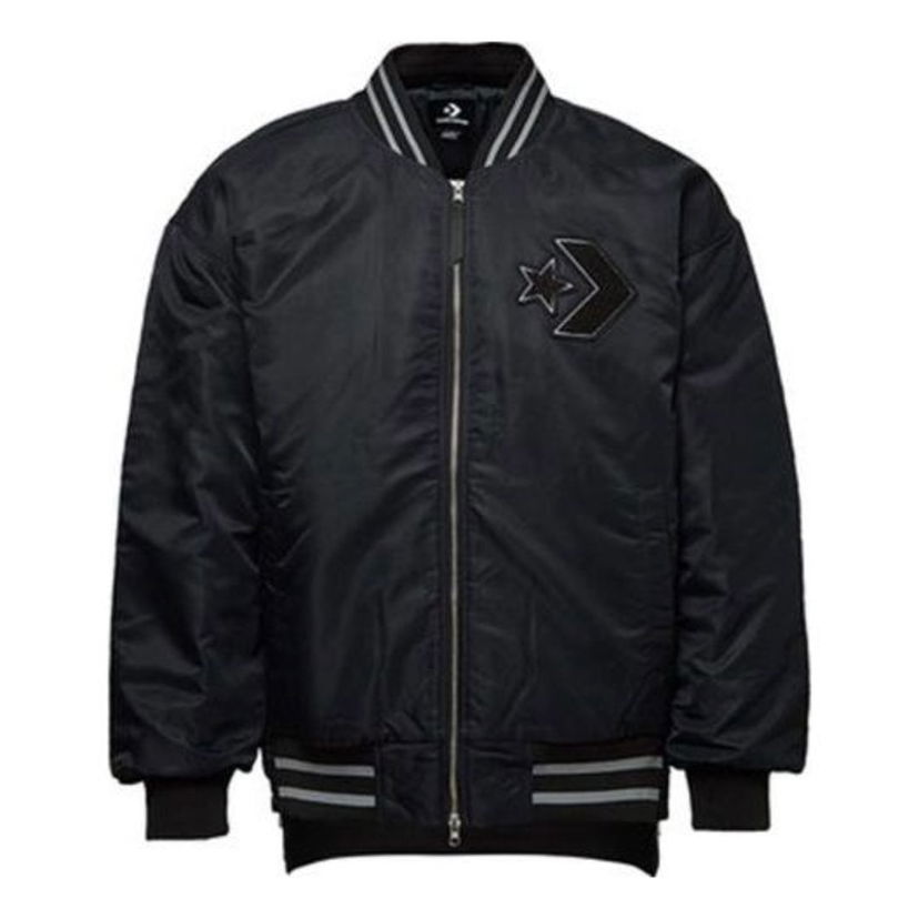 Яке бомбър Converse Padded Bomber Jacket Черно | 10019324-A02