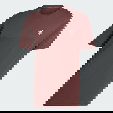 Тениска adidas Performance Trefoil Essentials Бургунди | IZ2100, 3