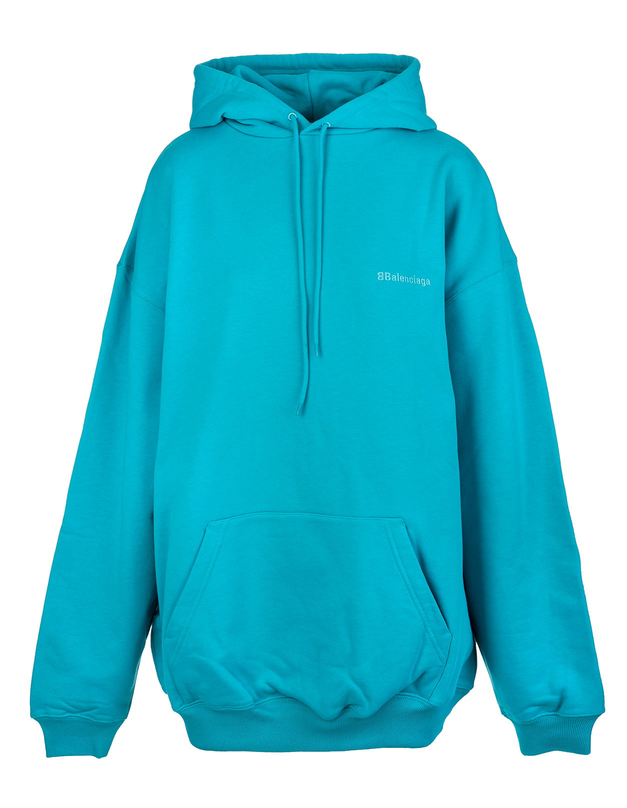 Суитчър Balenciaga BB Oversize Hoodie Тюркоазено | 578135 TKVB5 4664, 0