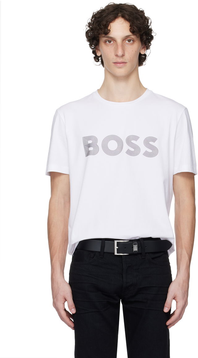 BOSS Printed-Logo T-Shirt