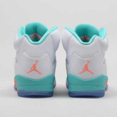 Кецове и обувки Jordan Air Jordan 5 Retro "Light Aqua" GS Бяло | 440892-100, 3