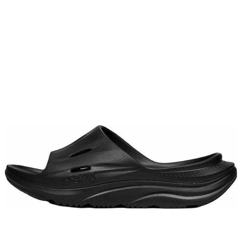 Кецове и обувки Hoka One One Hoka One One Ora Recovery Slides 3 Черно | 1135061-BBL, 0