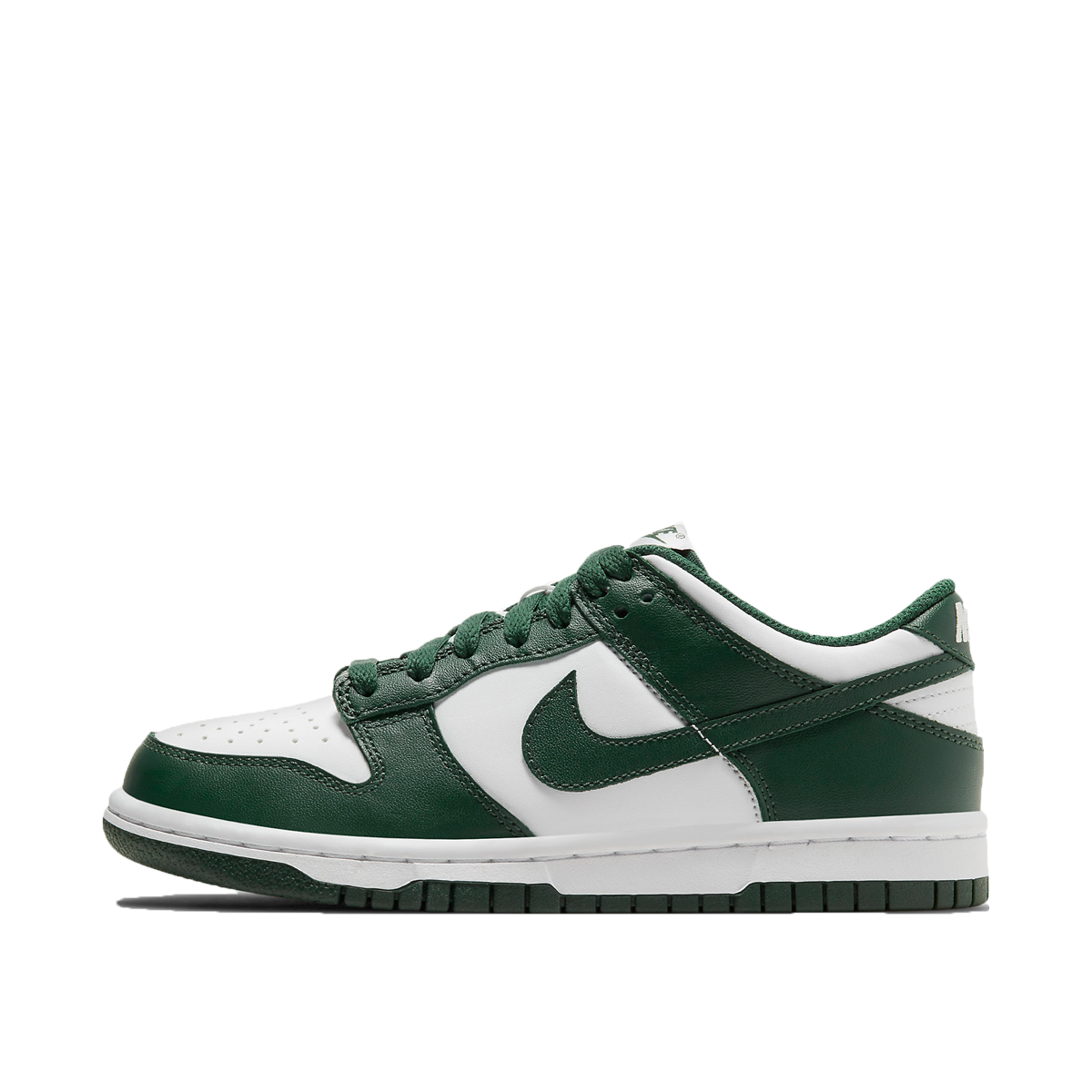 Кецове и обувки Nike Dunk Low GS "Michigan State" Зелено | CW1590-102, 1