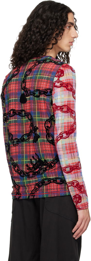 Тениска Chopova Lowena Lady Chain Flocked Mesh T-shirt Многоцветен | 2420M, 2