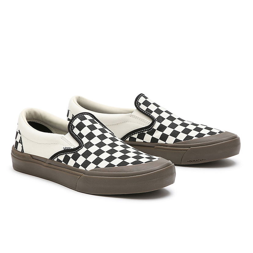 Кецове и обувки Vans Checkerboard Slip-On Черно | VN0005V139L