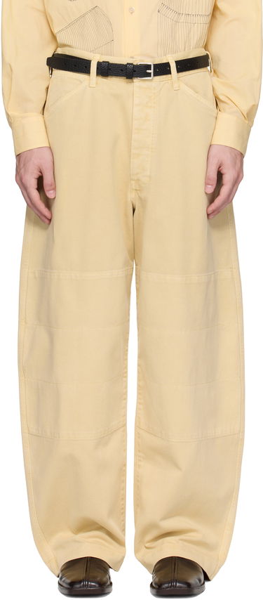 Дънки LEMAIRE Lemaire Big Work Jeans Жълто | PA1152 LD1045, 0