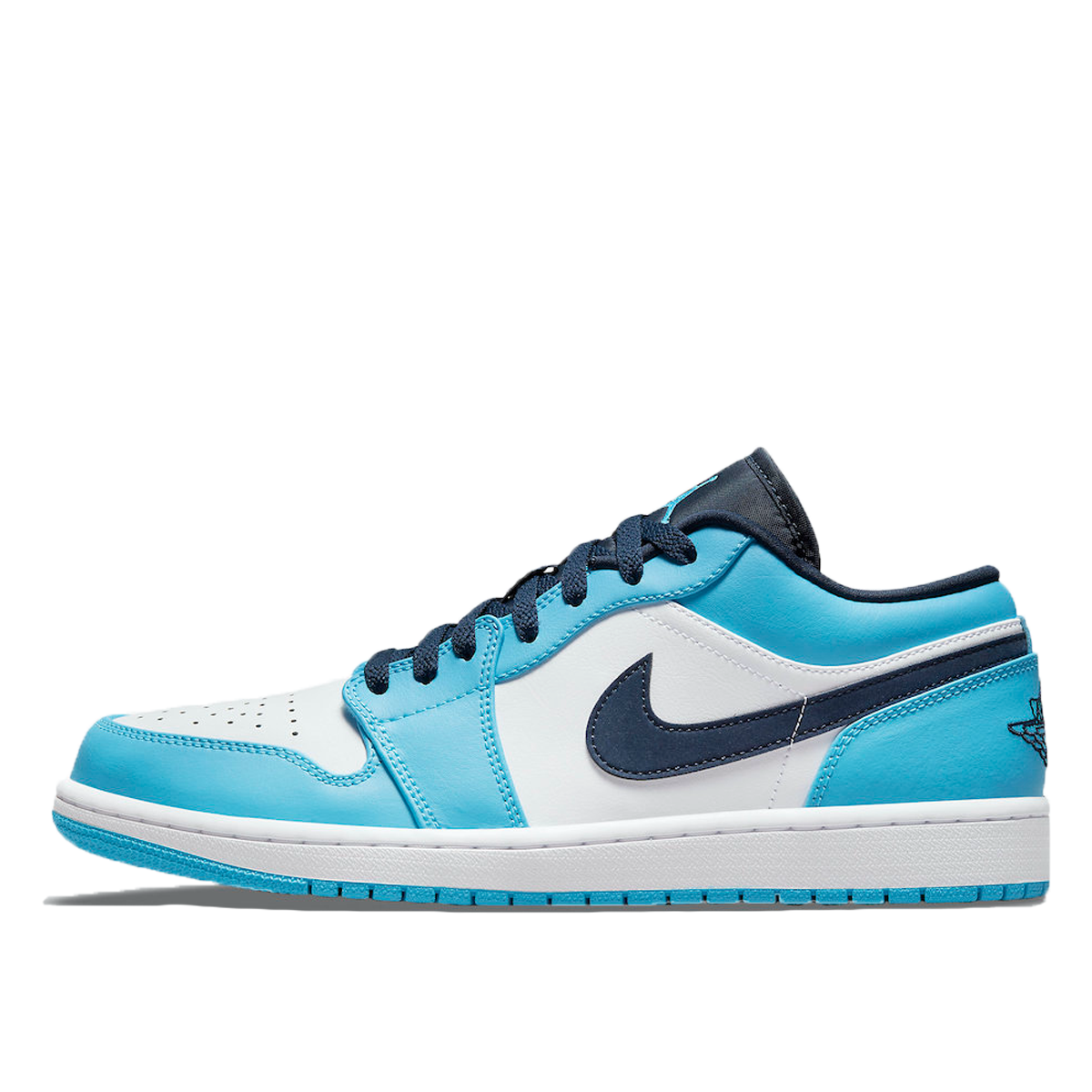Кецове и обувки Jordan Air Jordan 1 Low "UNC" Синьо | 553558-144, 1