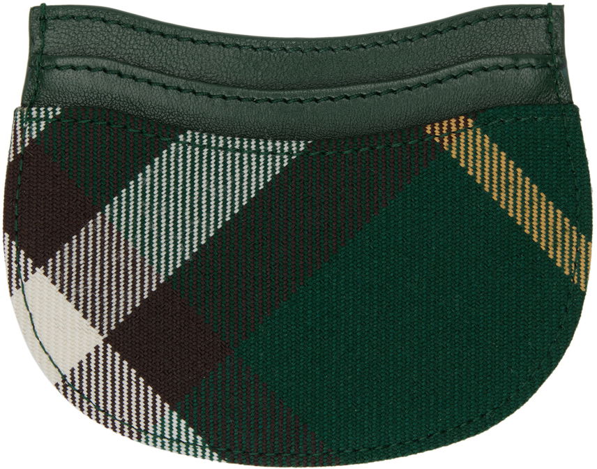 Портфейл Burberry Rocking Horse Card Case Зелено | 8081974, 1