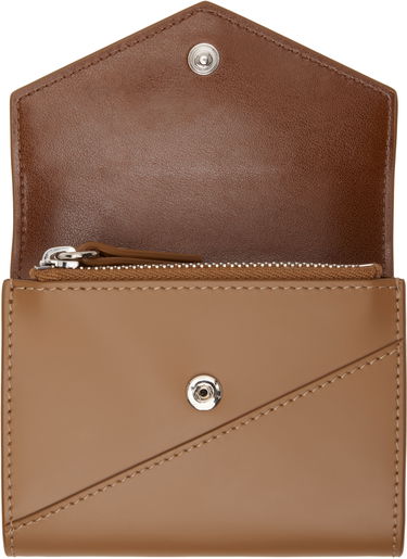 Портфейл Maison Margiela MM6 Maison Margiela Leather Flap Wallet Кафяво | SA5UI0010 P7183, 2