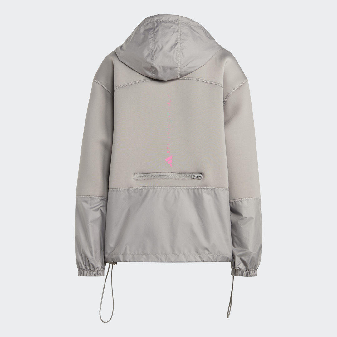 Суитчър adidas Originals Scuba Hoodie by Stella McCartney Сиво | HR4477, 1