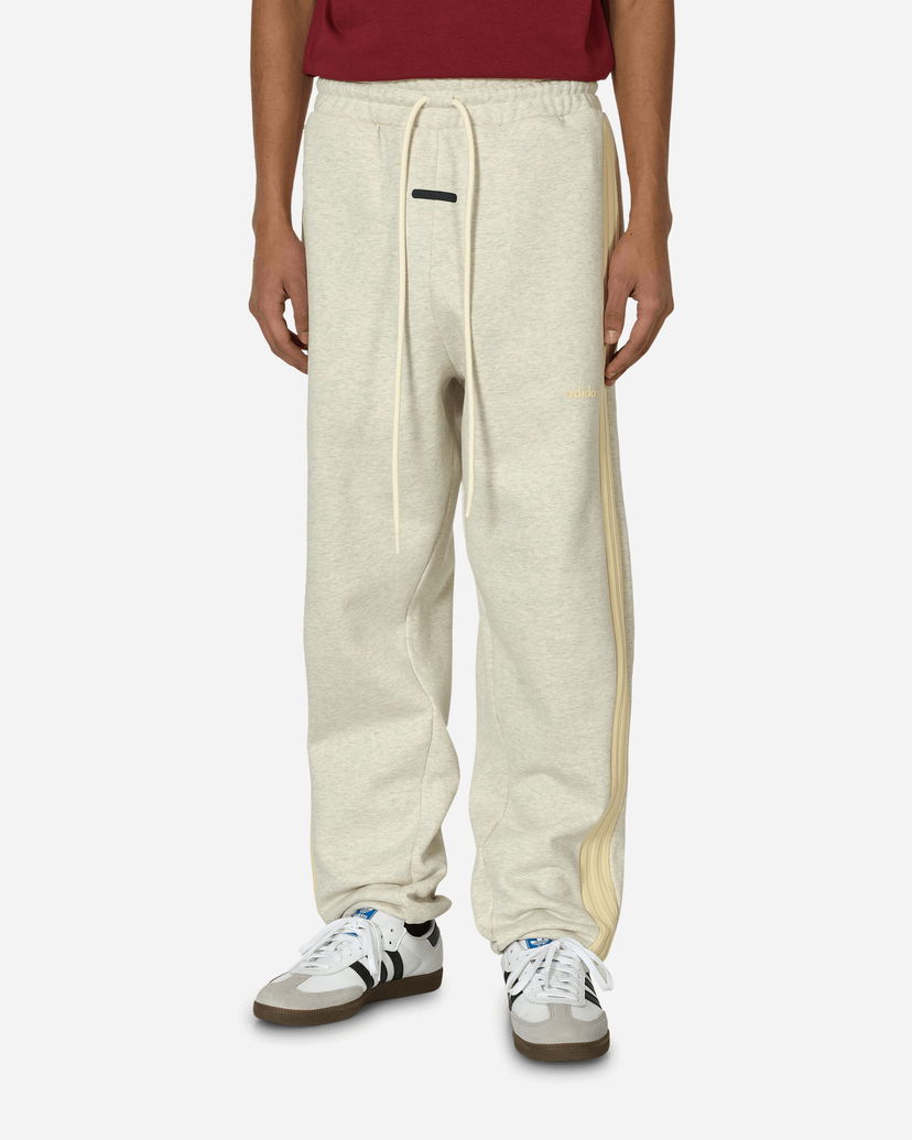 Спортни панталони adidas Originals Fear of God Athletics Heather Stripe Sweatpants Chalk White Melange Бежово | IW8923 001