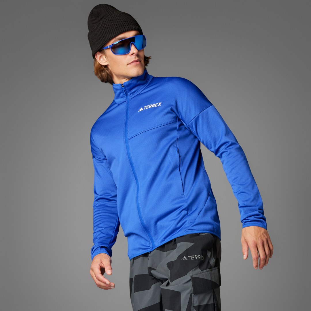 Ветровка adidas Performance Terrex Xperior Climawarm Light Fleece Jacket Синьо | JE1354, 0