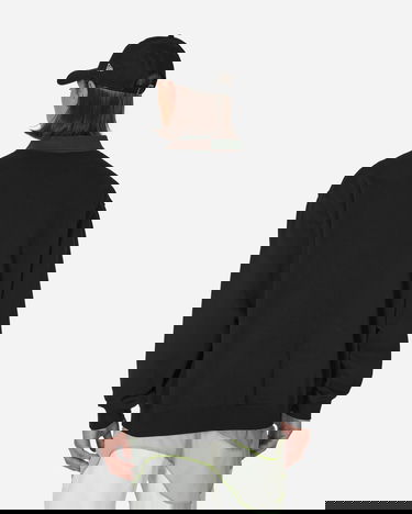 Пуловер Dime Terry Rugby Crewneck Черно | DIMESU238BLK, 2