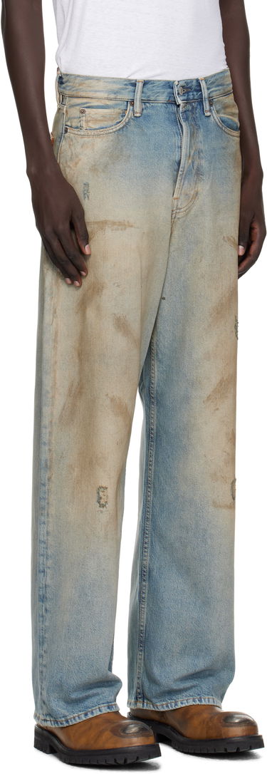 Дънки Acne Studios Acne Studios Loose Fit 1981 Jeans Синьо | C00101-, 1