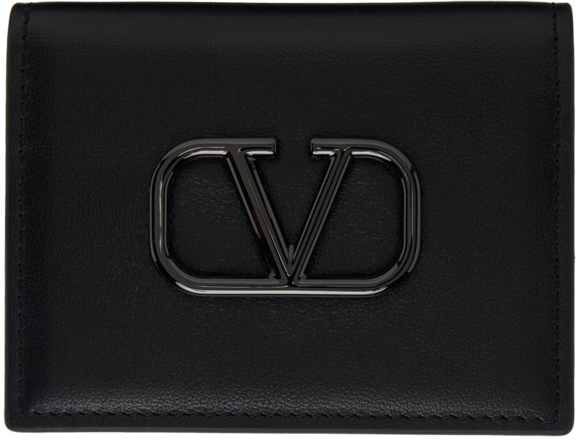 Портфейл Valentino Garavani Hardware Card Holder Черно | 4Y2P0T39VTQ