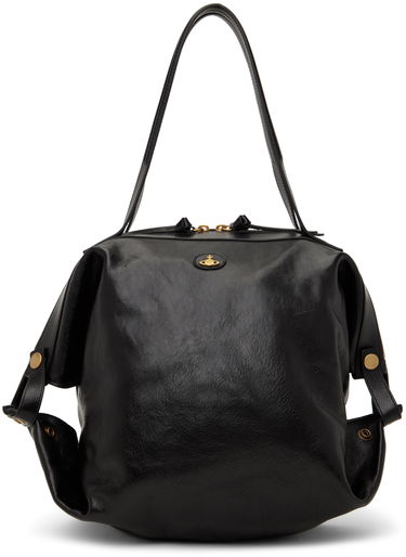 Чанта през рамо Vivienne Westwood Black Large Mara Holdall Duffle Bag Черно | 47010004U-L0067-, 0