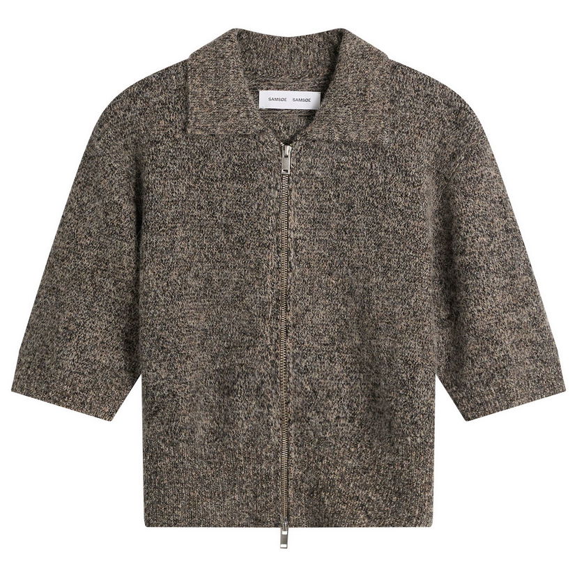 Пуловер Samsoe Samsoe Sakelsie Hairy Knit Cardigan Сиво | F25400048-CLR002396