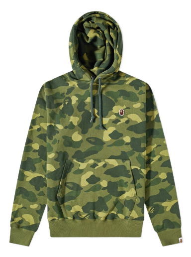 A Bathing Ape Color Camo One Point Ape Head Pullover Hoody